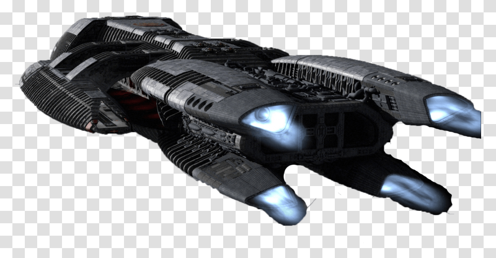 Battlestar Galactica, Spaceship, Aircraft, Vehicle, Transportation Transparent Png