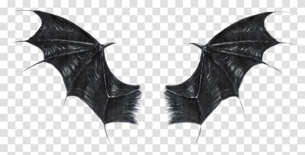 Batwings Realistic Black Dragon Wings, Wildlife, Mammal, Animal, Axe Transparent Png
