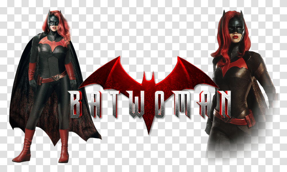 Batwoman Batwoman Cw Logo, Person, Human, Weapon, Weaponry Transparent Png