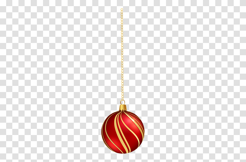 Bauble, Holiday, Chain, Gold Transparent Png
