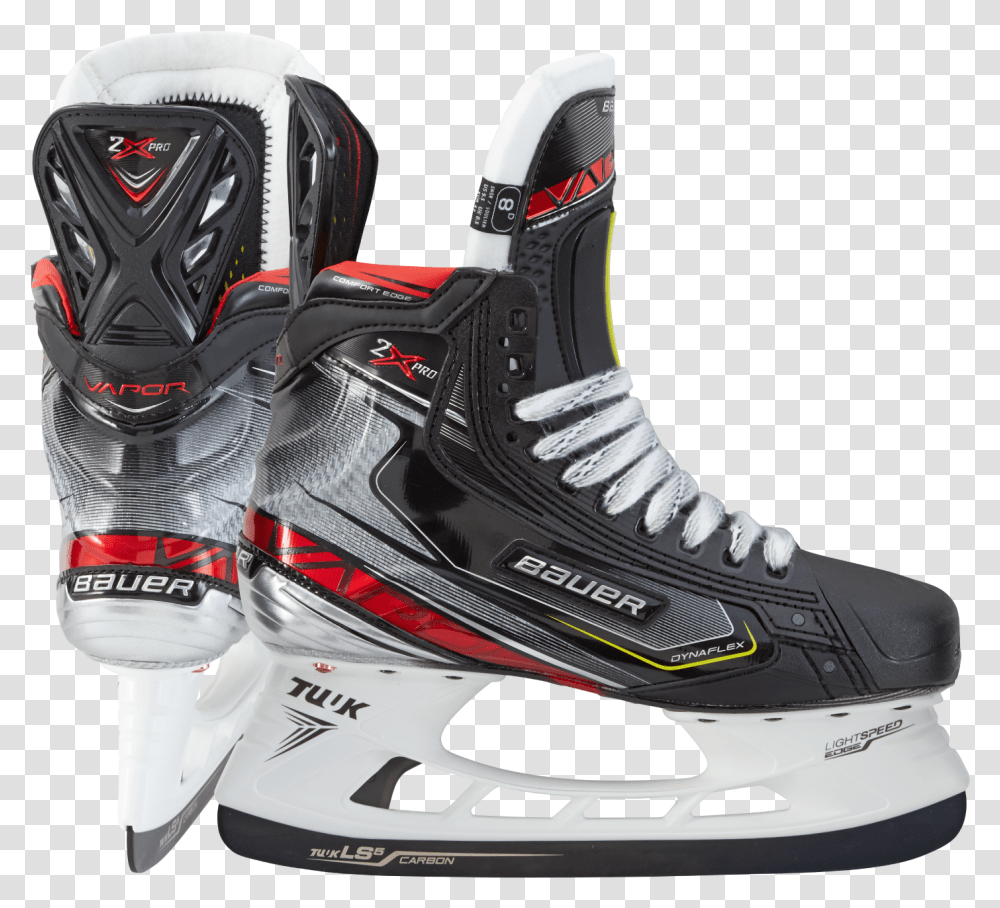 Bauer Vapor 2x Skates, Apparel, Shoe, Footwear Transparent Png