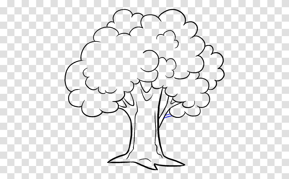 Baum Clipart Drawing Picture Of A Tree, Outdoors, Nature, Astronomy, Outer Space Transparent Png