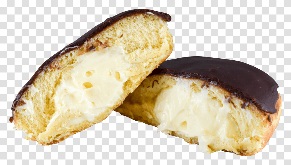 Bavarian Cream With Chocolate Frosting Transparent Png