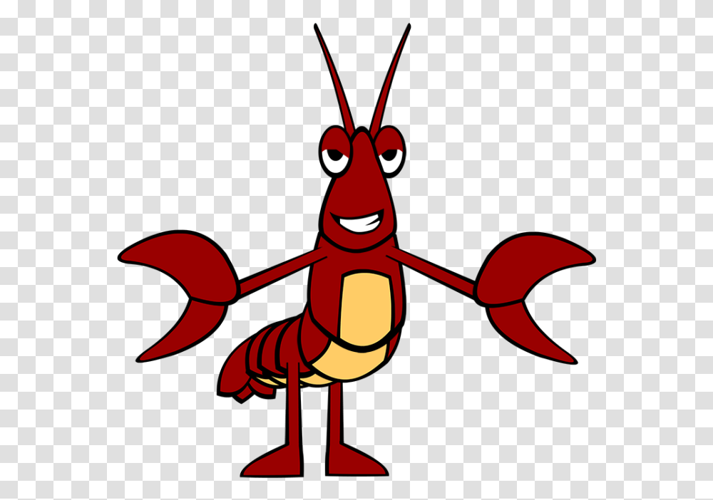 Baw The Crawfish Crawfish Cartoon, Crawdad, Seafood, Sea Life, Animal Transparent Png