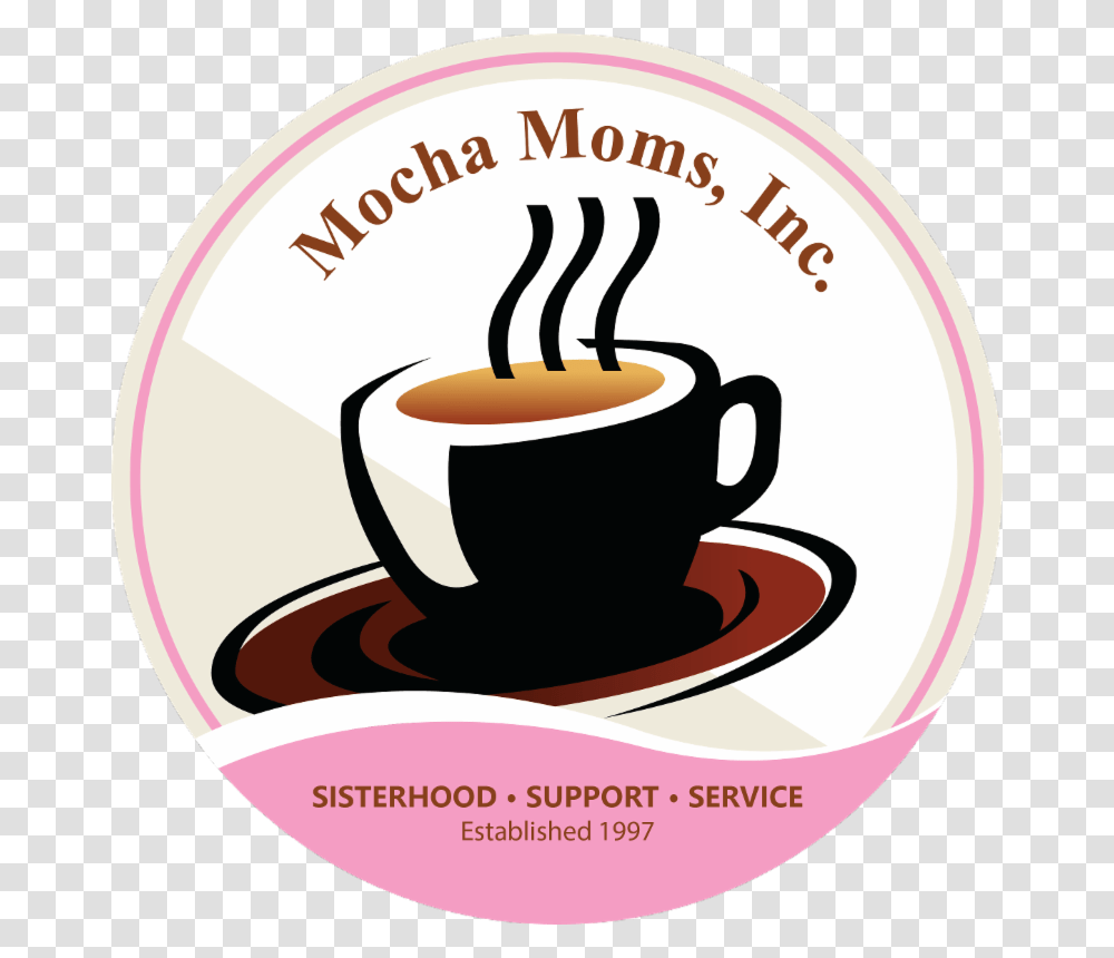 Bay Area Mocha Moms Inc Mocha Moms Inc Logo, Coffee Cup, Latte, Beverage, Drink Transparent Png
