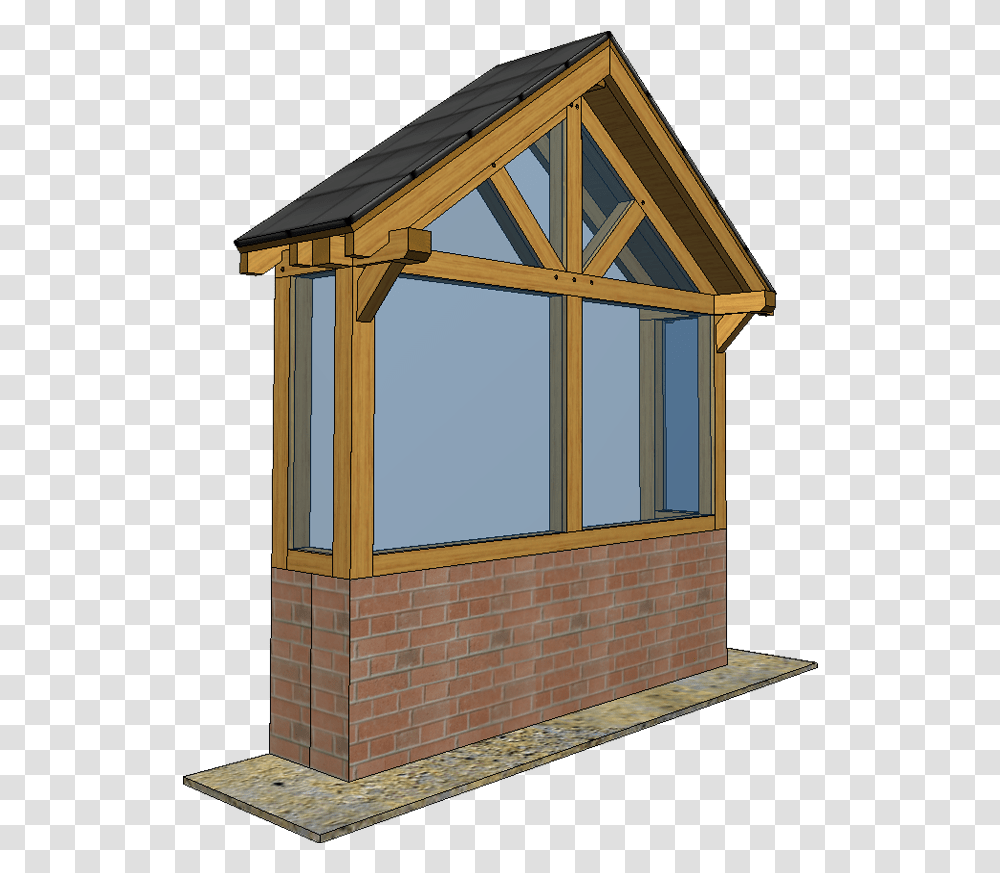 Bay Window B1gable Truss 3d1 Lumber, Outdoors, Shelter, Rural, Building Transparent Png