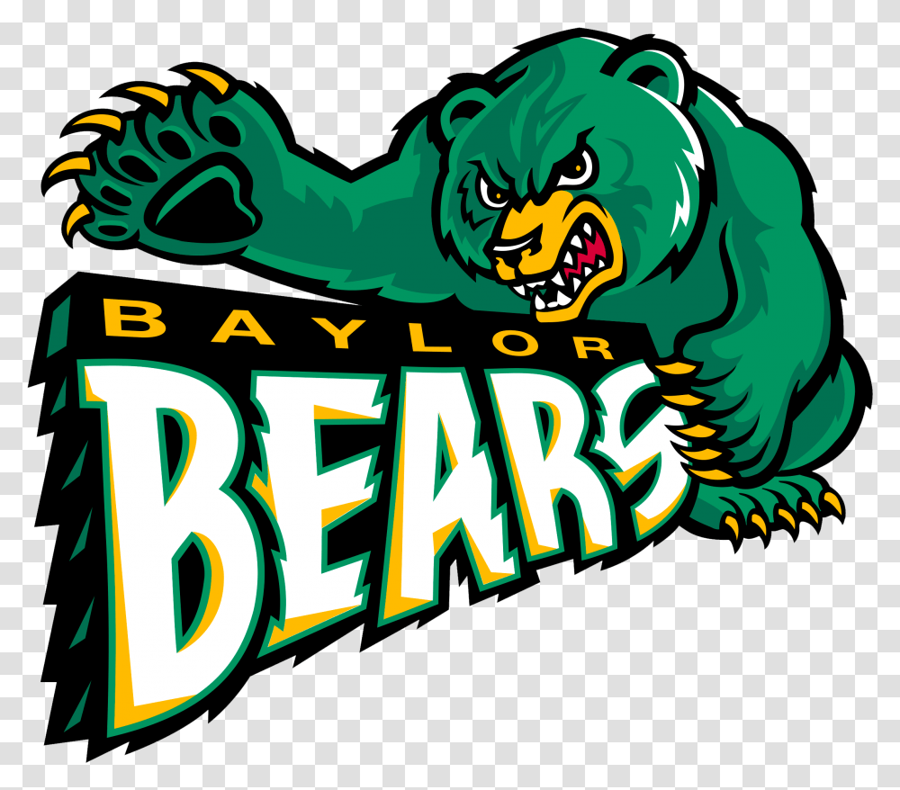 Baylor Bears Logo Baylor Bears Logo, Text, Mammal, Animal, Poster Transparent Png