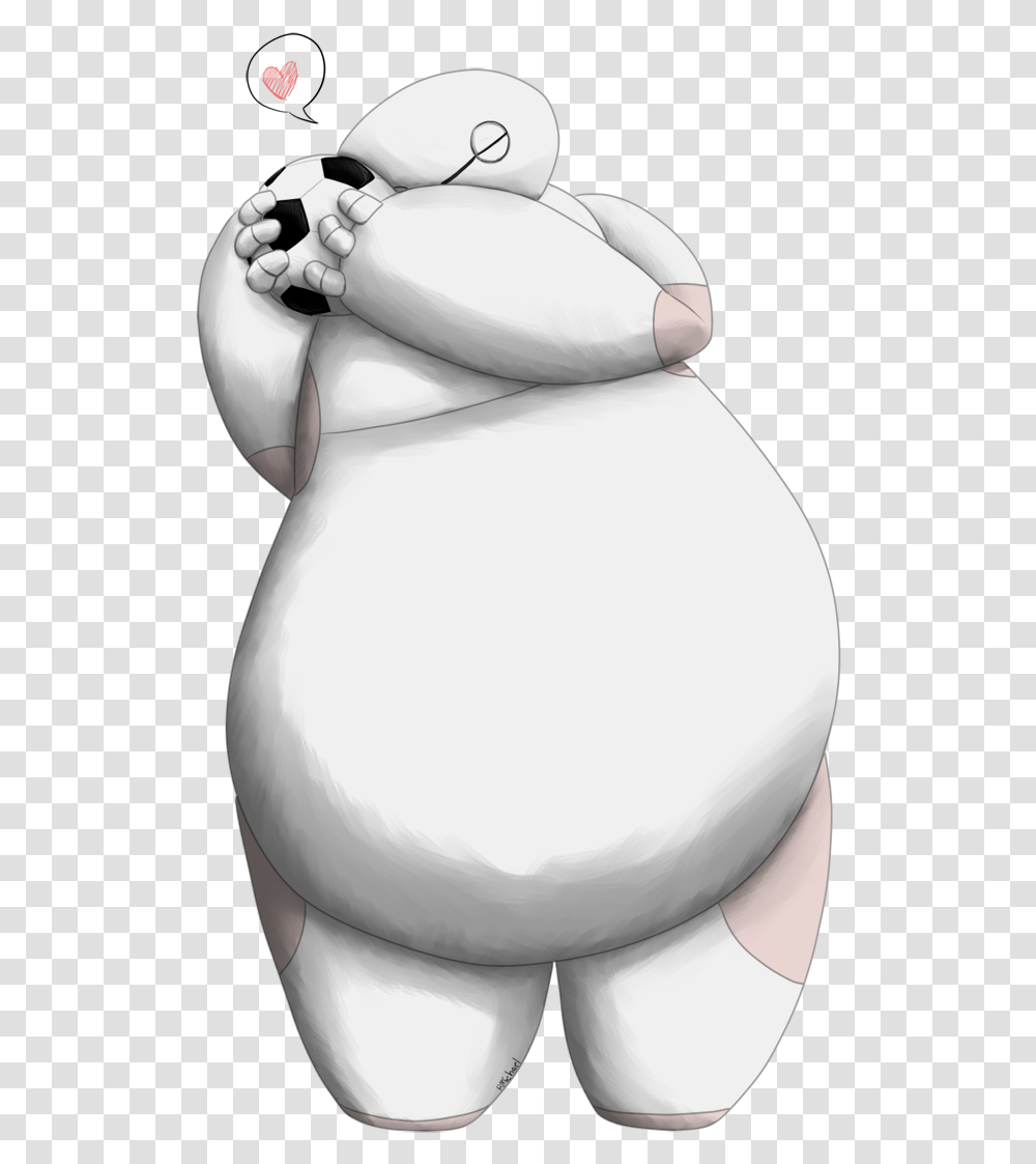 Baymax Loves The Soccer Ball Clip Art, Jar, Animal, Pottery, Drawing Transparent Png