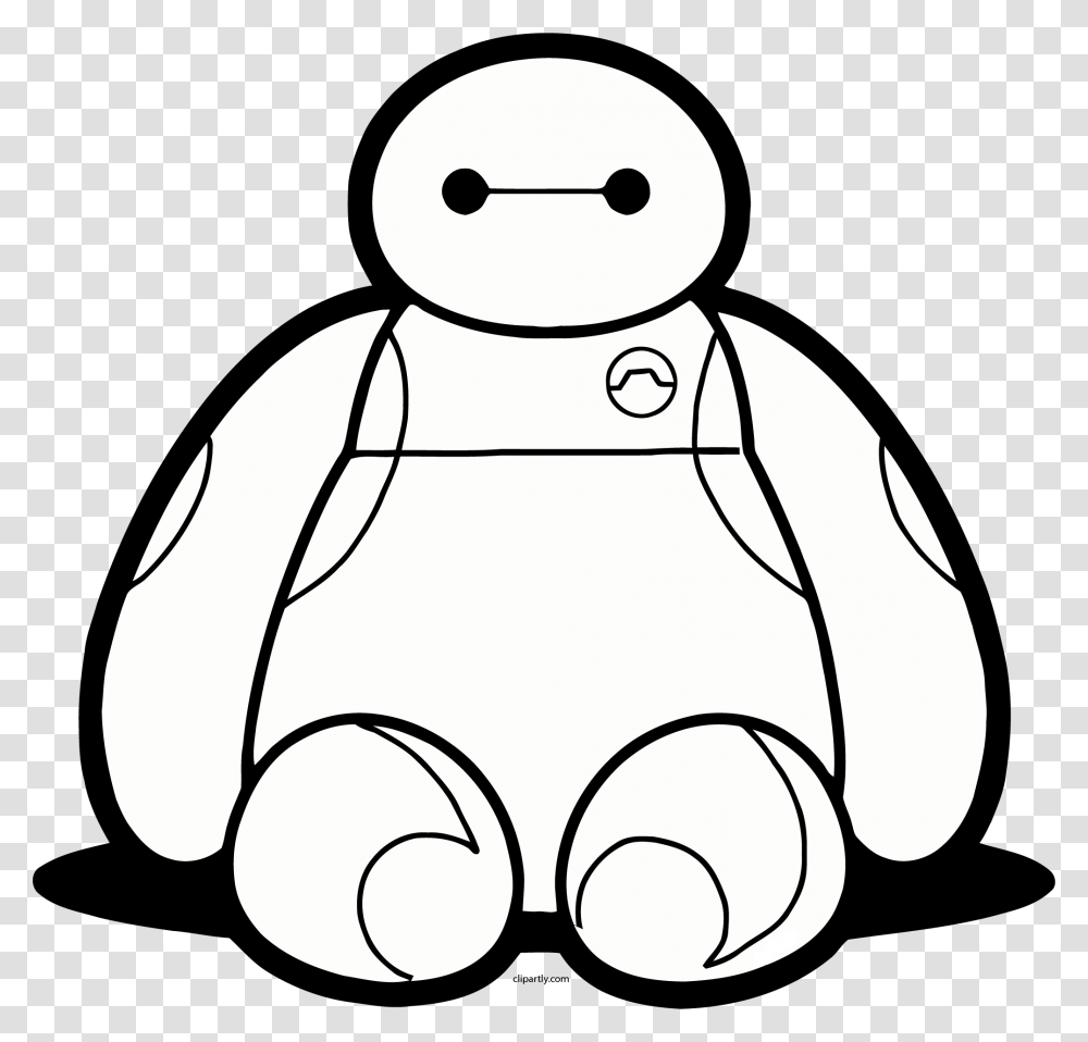 Baymax Staying Front View Clipart Baymax, Animal, Plush, Toy, Soccer Ball Transparent Png