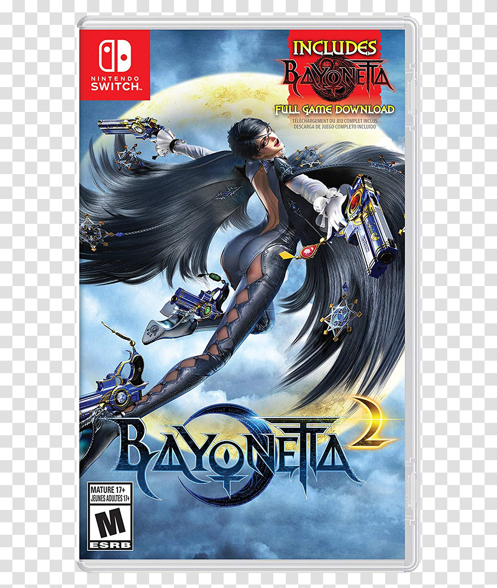 Bayonetta 2 Nintendo Switch, Poster, Advertisement, Person, Human Transparent Png