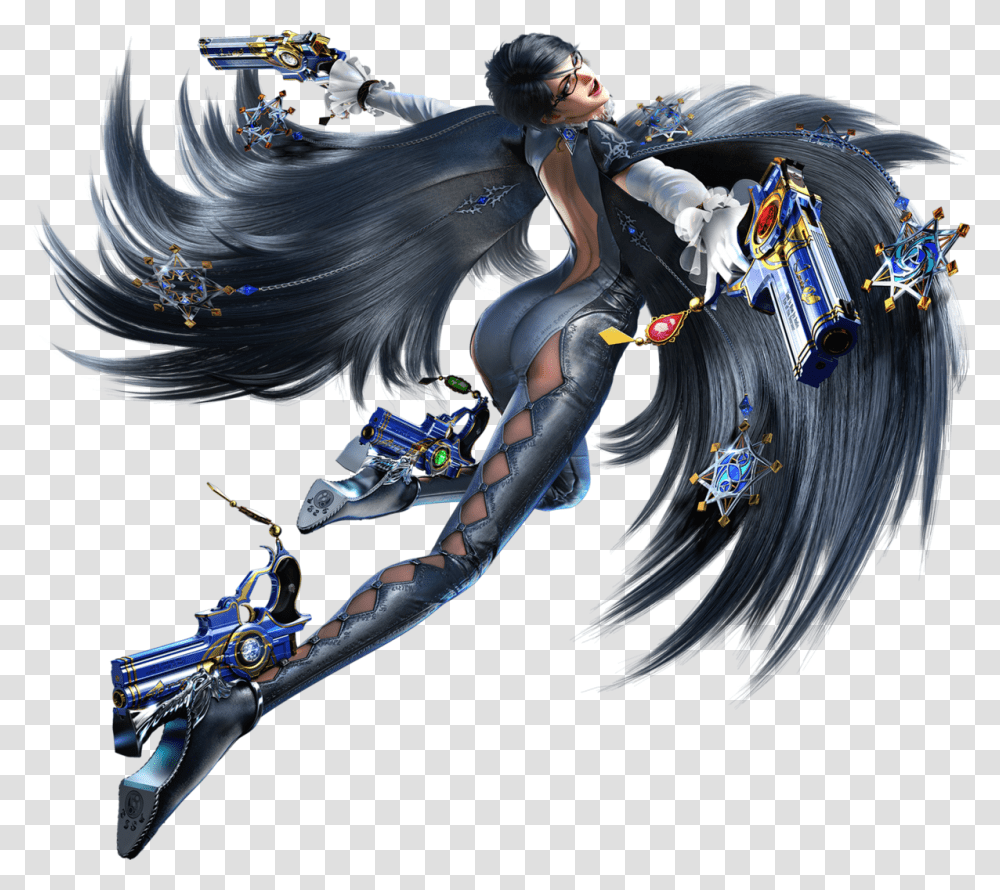 Bayonetta 2, Person, Dragon Transparent Png