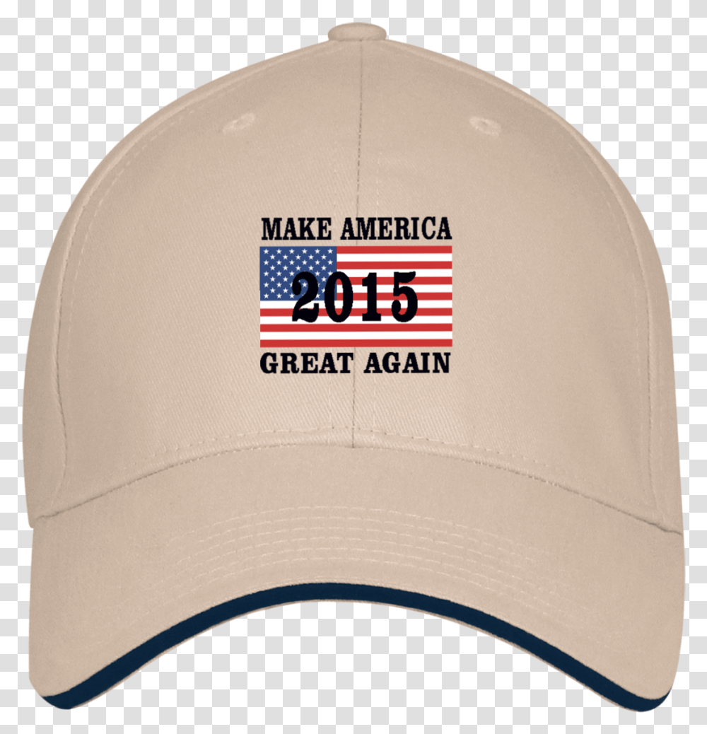 Bayside Usa Made Structured Twill Cap With Sandwich Baseball Cap, Hat, Clothing, Apparel, Swimwear Transparent Png