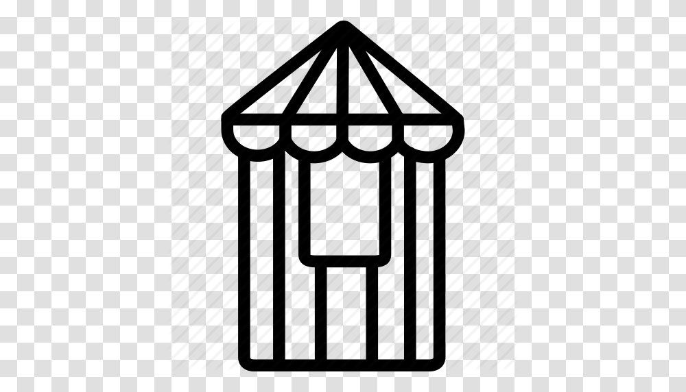 Bazaar Booth Circus Stand Ticket Icon, Lamp, Lantern, Lampshade Transparent Png