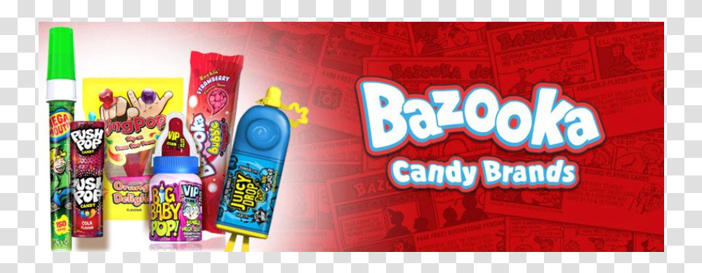 Bazooka Candy Brands Brasil, Bottle, Electronics Transparent Png