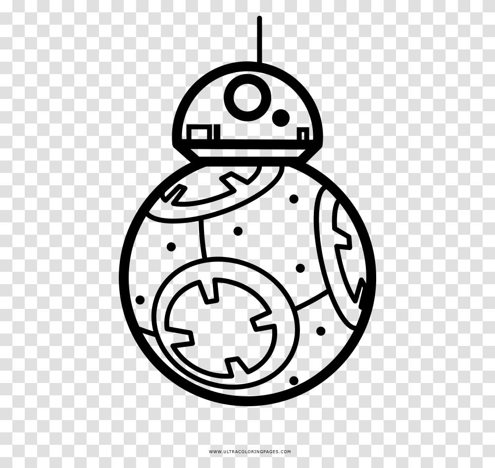Bb 8 App Enabled Droid Sphero Drawing Bb8 Star Wars Vector, Gray, World Of Warcraft Transparent Png