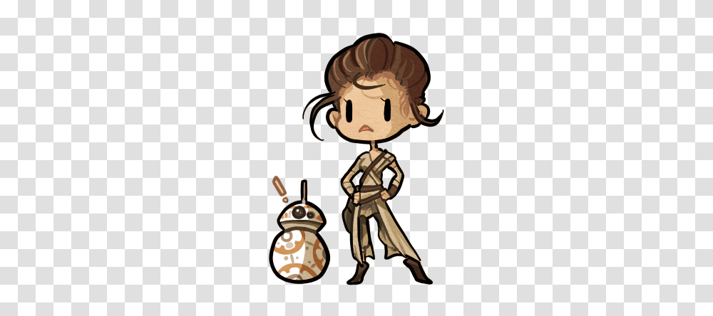 Bb And Rey, Drawing, Doodle, Samurai Transparent Png