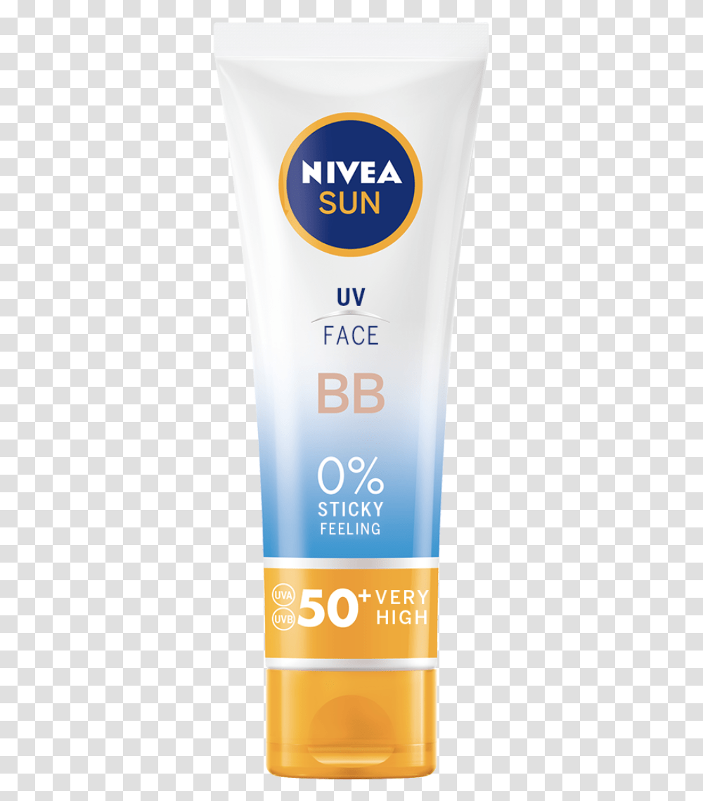 Bb Cream Nivea Sun, Bottle, Cosmetics, Sunscreen, Aftershave Transparent Png