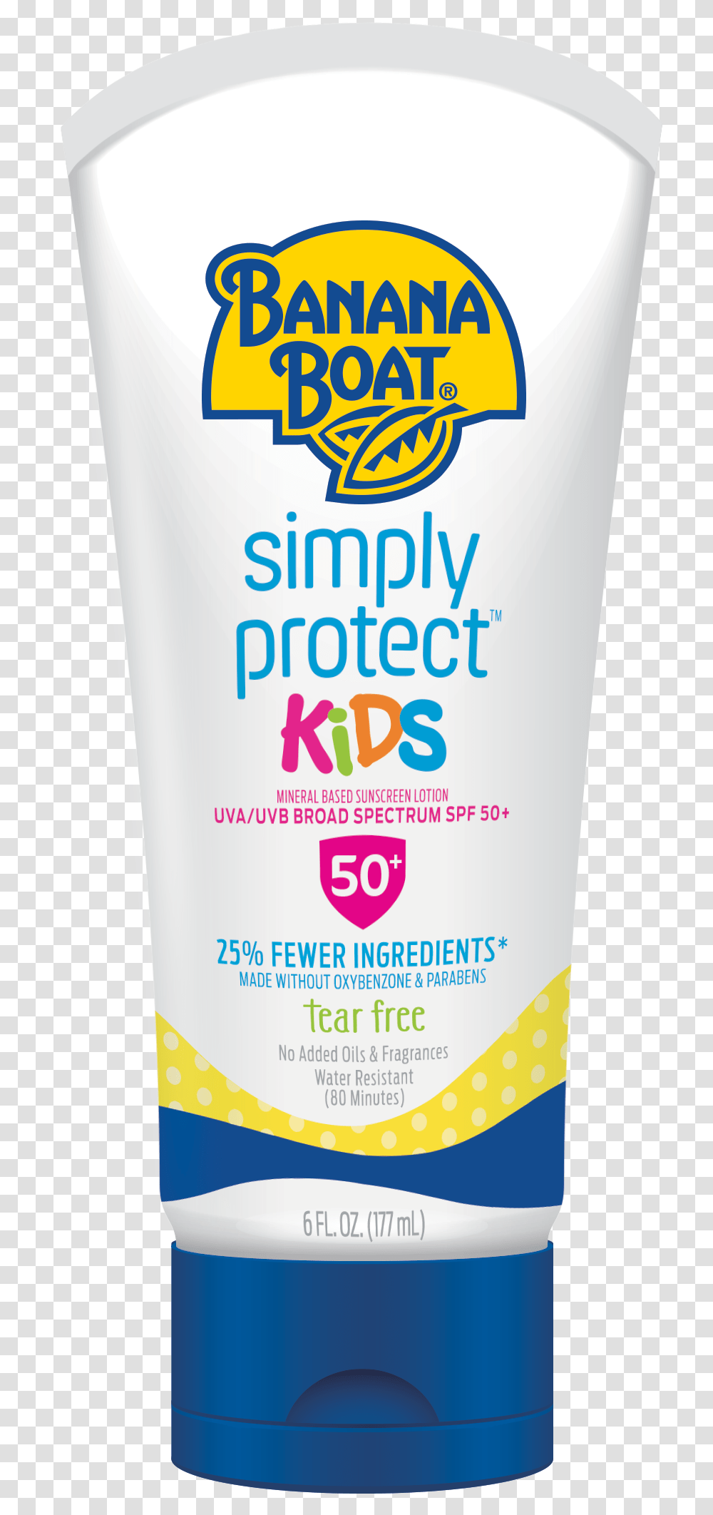 Bb Simplyprotect Kids Spf50 177ml Tube Nonew Cosmetics, Sunscreen, Bottle Transparent Png