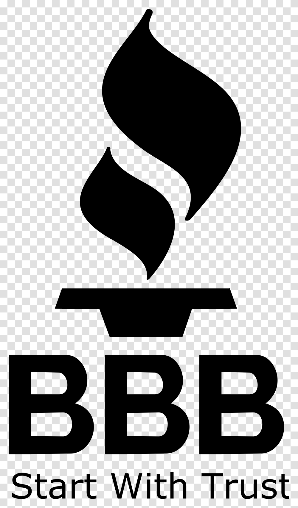 Bbb Logo White, Gray, World Of Warcraft Transparent Png