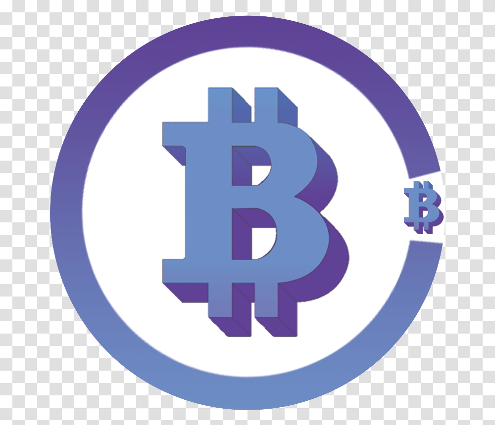 Bbc Cryptocurrency Logo Blue Bitcoin, Number, Alphabet Transparent Png
