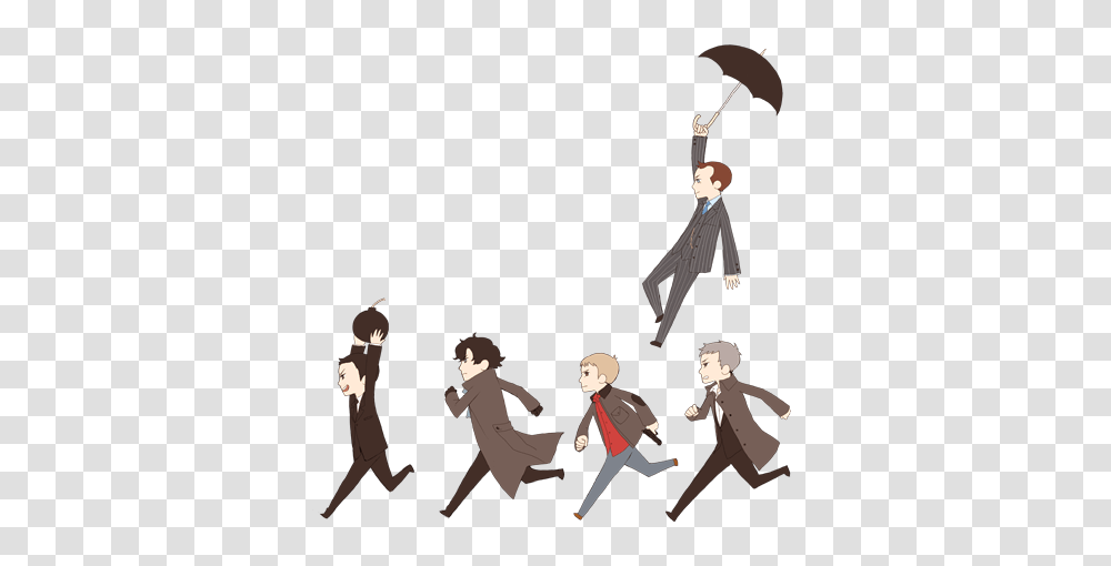 Bbc Sherlock Minis, Person, Performer, Crowd, People Transparent Png