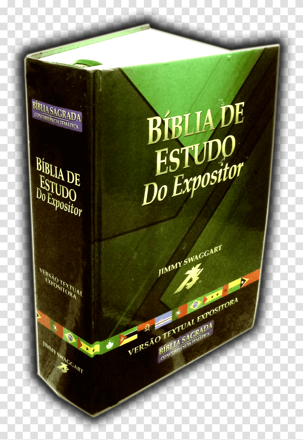 Bblia De Estudo Do Expositor, Book, Bottle, Jar, Flyer Transparent Png