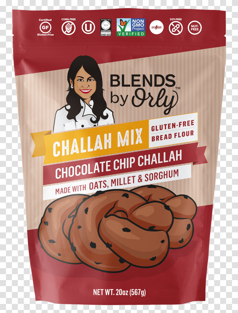 Bbochocchipchallah Blends By Orly Challah, Food, Bread, Poster, Advertisement Transparent Png