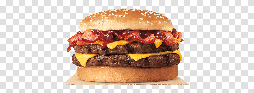 Bbq Bacon King Burger Western Bacon Burger King, Food Transparent Png