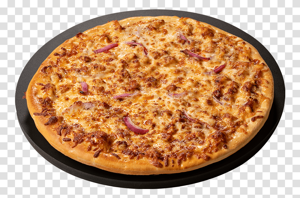 Bbq Chicken Pizza Butter Chicken Pizza, Food, Dish, Meal, Cake Transparent Png