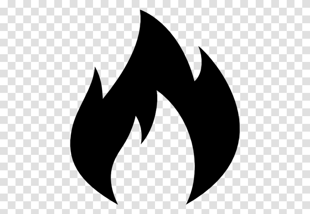 Bbq Fire Fire Emoji Black And White, Gray, World Of Warcraft, Halo Transparent Png