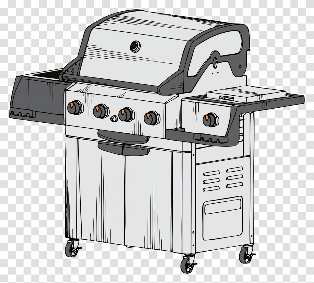 Bbq Grill Clip Art, Oven, Appliance, Stove, Gas Stove Transparent Png