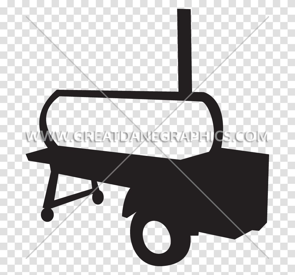 Bbq Production Ready Artwork Bbq Smoker Svg, Bow, Vehicle, Transportation, Lawn Mower Transparent Png