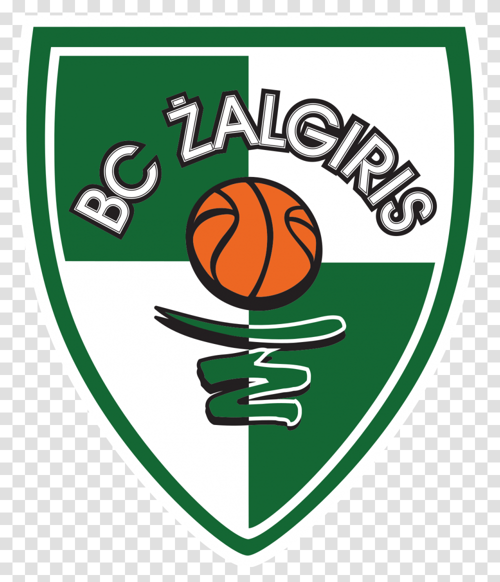Bc Algiris Wikipedia Zalgiris Logo, Symbol, Trademark, Armor, Badge Transparent Png