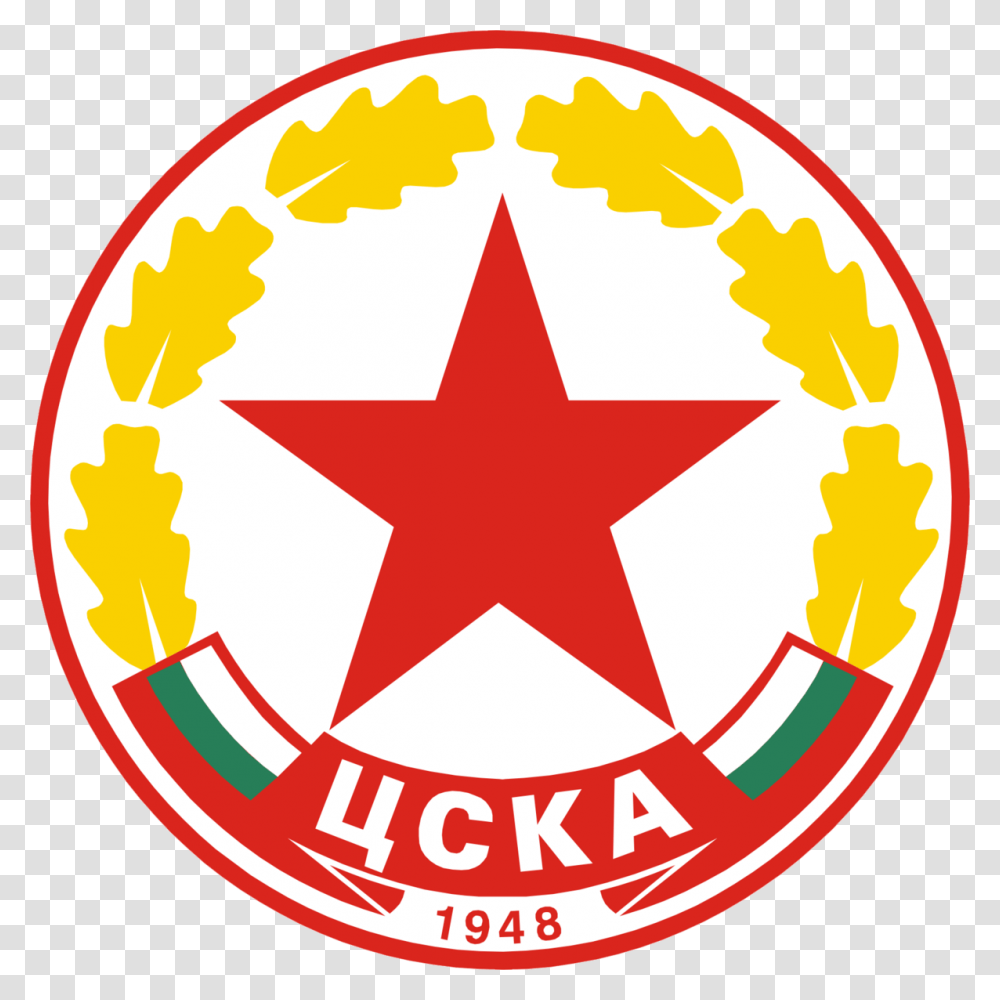 Bc Cska Sofia, Star Symbol, Logo, Trademark Transparent Png