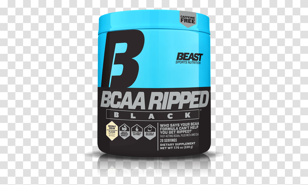 Bcaa Ripped Ripped Beast Nutrition, Cosmetics, Bottle, Deodorant Transparent Png