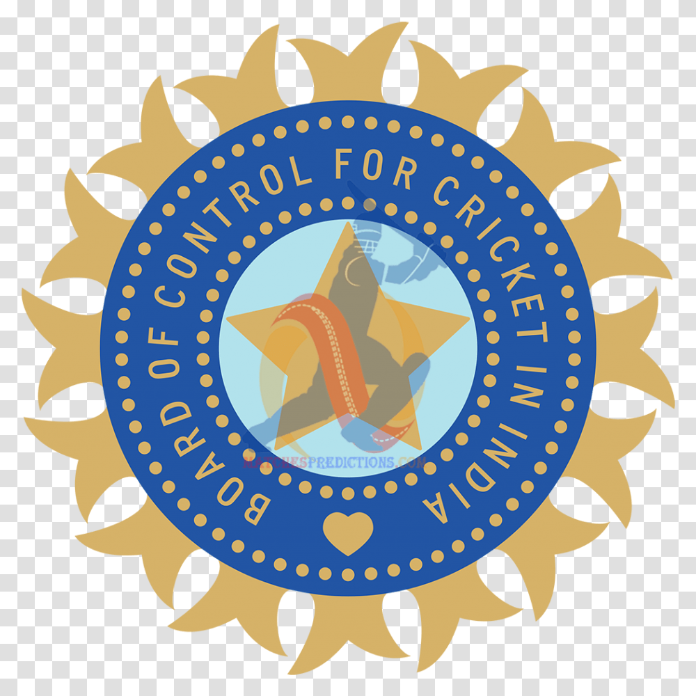 Bcci Logo Indian Cricket Board Logo, Machine, Gear, Outdoors Transparent Png
