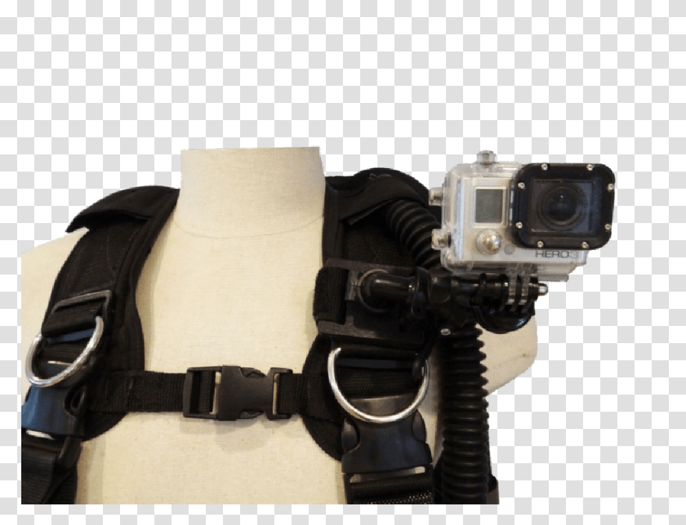 Bcd Gopro Mount Attach Gopro To Bcd, Gun, Weapon, Weaponry Transparent Png