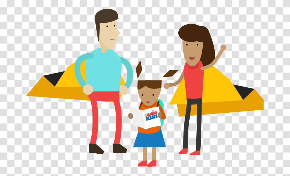 Be A Learning Hero Help Your Child Succeed In School And Life, Family, People, Person, Human Transparent Png