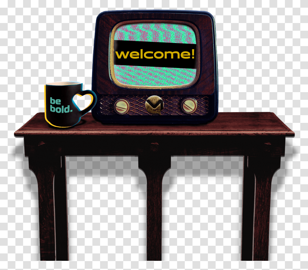 Be Bold, Coffee Cup, Furniture, Monitor, Screen Transparent Png