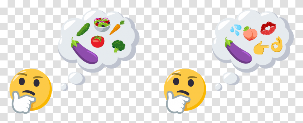 Be Careful When Using That Eggplant Emoji Cartoon, Food, Cauliflower, Vegetable Transparent Png