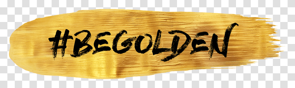 Be Golden Edit Your Profile Calligraphy Transparent Png