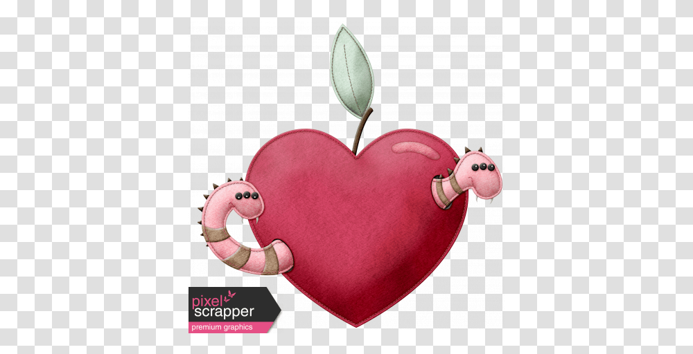 Be Mine Worms In Heart Graphic By Melo Vrijhof Pixel Worms In A Heart, Toy Transparent Png