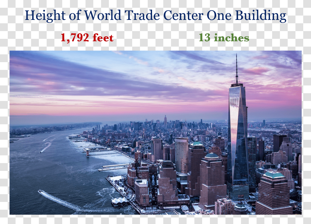 Be Represented By A Giant Sequoia Tree Which Is Over One World Trade Center, City, Urban, Building, High Rise Transparent Png