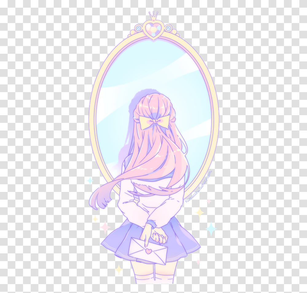 Be Your Own Senpai And Notice Yourself Aesthetic Anime Girl, Person, Human, Art, Angel Transparent Png
