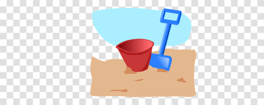 Beach Holiday, Tool, Shovel, Bucket Transparent Png
