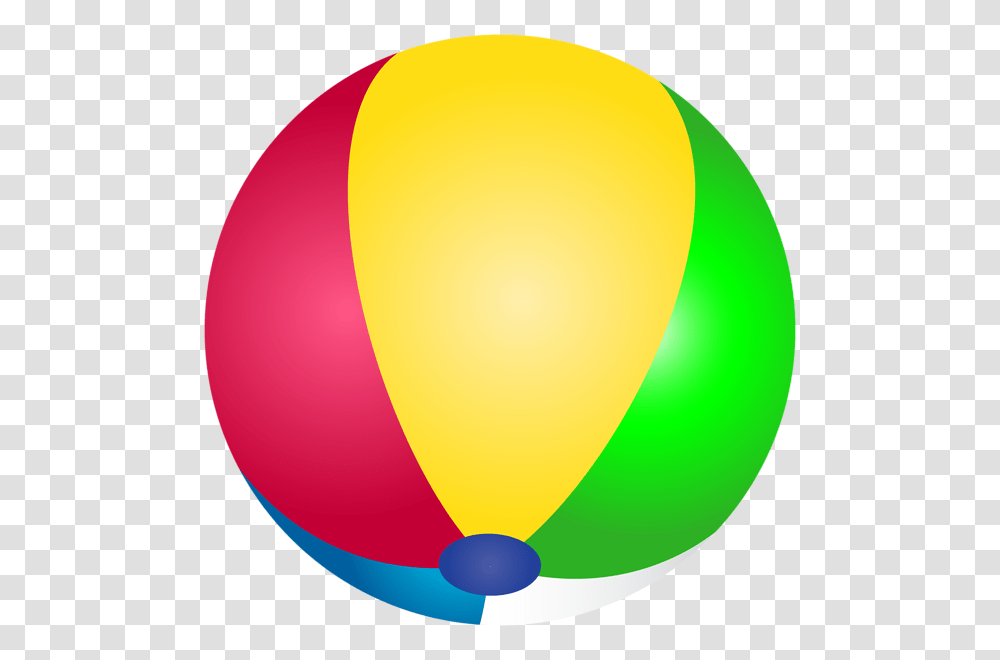 Beach Ball Art Group With Items, Balloon Transparent Png