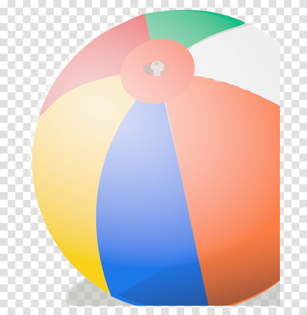 Beach Ball Clip Art Icon And Svg Svg Clipart Circle, Balloon, Outdoors, Egg, Food Transparent Png