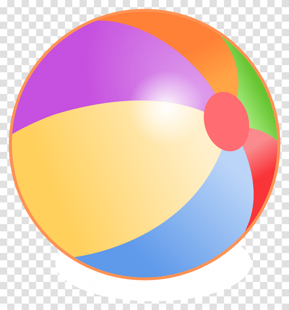 Beach Ball Clipart, Balloon Transparent Png