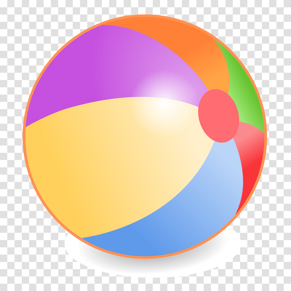 Beach Ball Clipart, Balloon Transparent Png