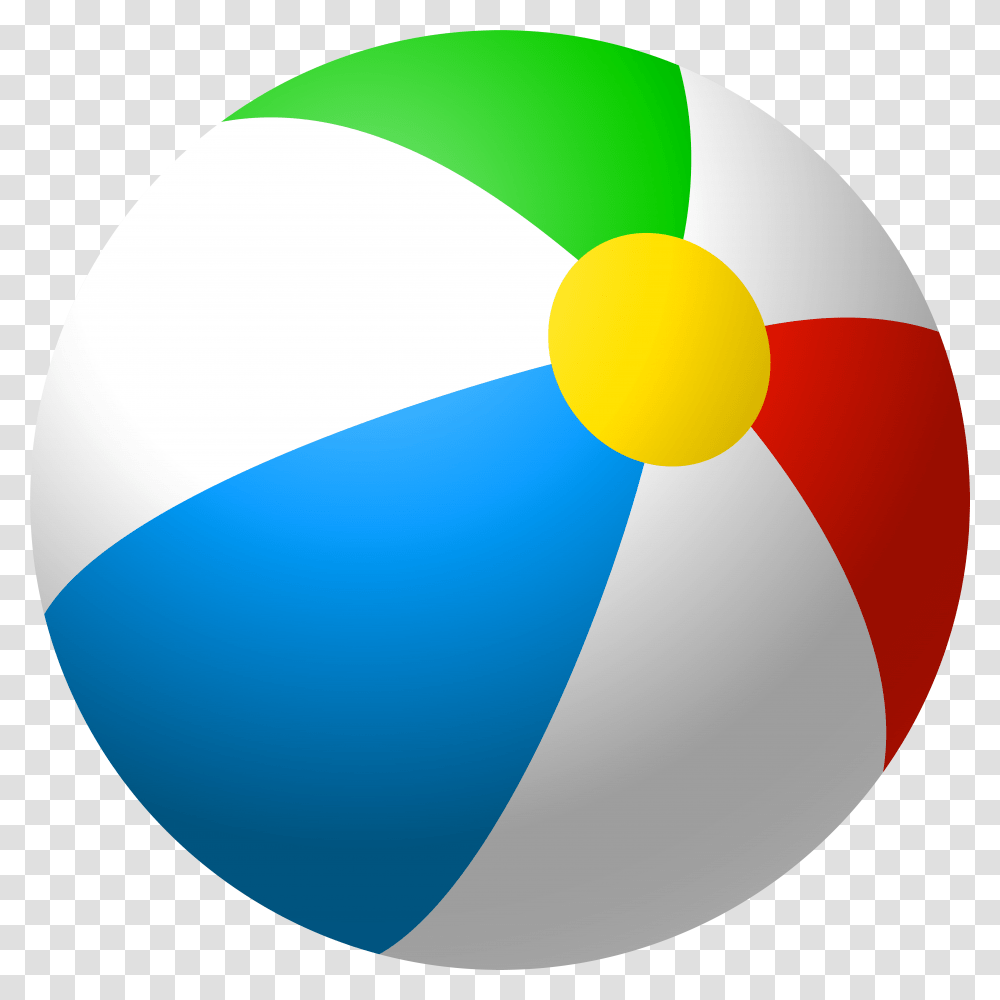 Beach Ball Clipart, Balloon Transparent Png